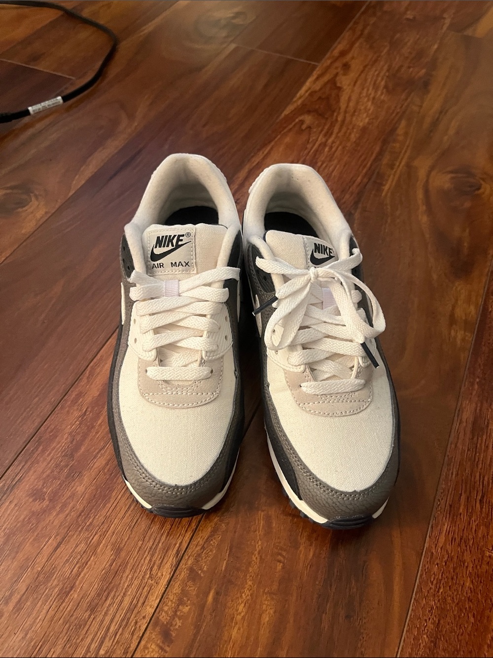Nike Women’s Air Max Sneakers in White and Gray